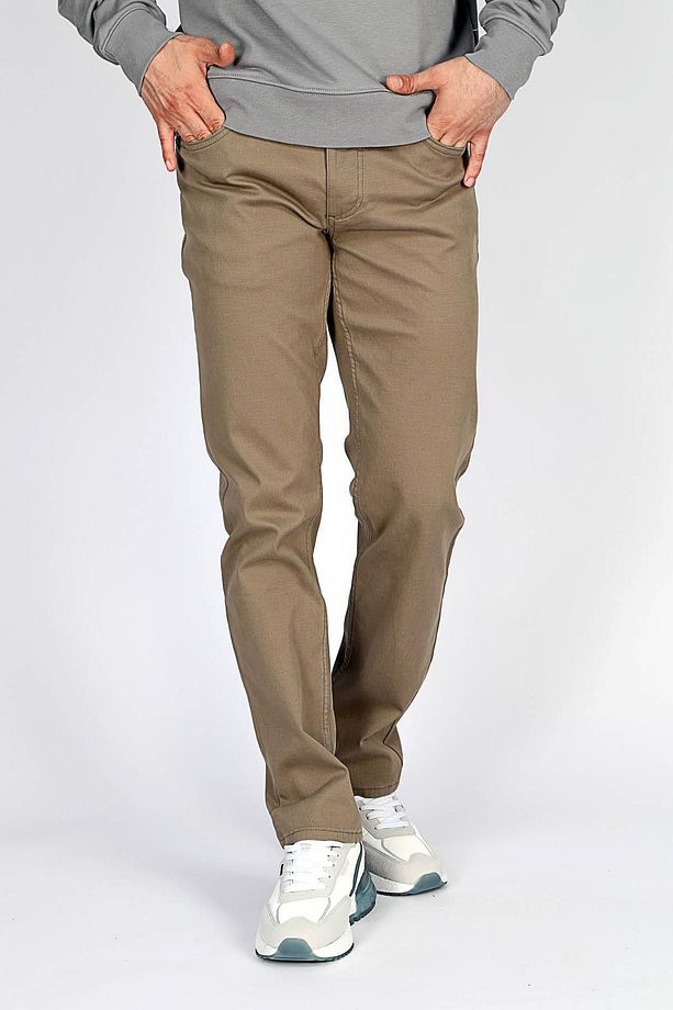 Jagger Porter Erkek Dokuma Pantolon Camel - 2