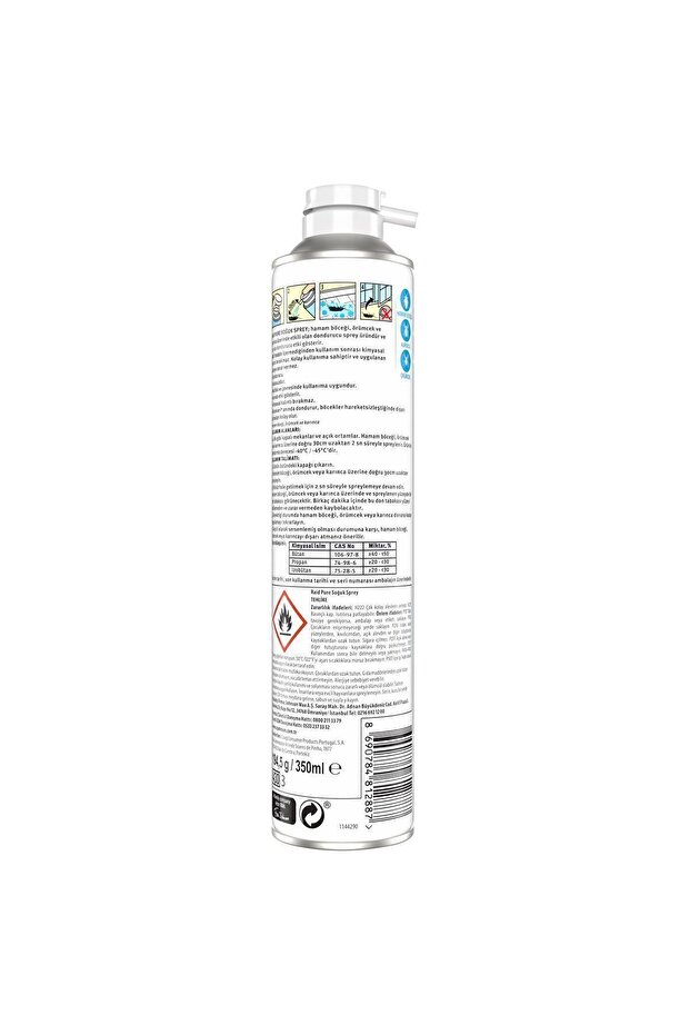 Pure Böcek Dondurucu Sprey 350 ml - 3