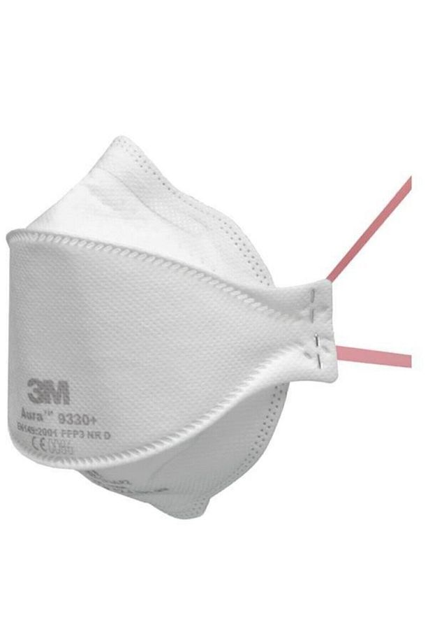 Tek Kullanımlık Toz Ve Sis Maskesi, Ffp3, 10 Adet 9330 Aura Ventilsiz - 2