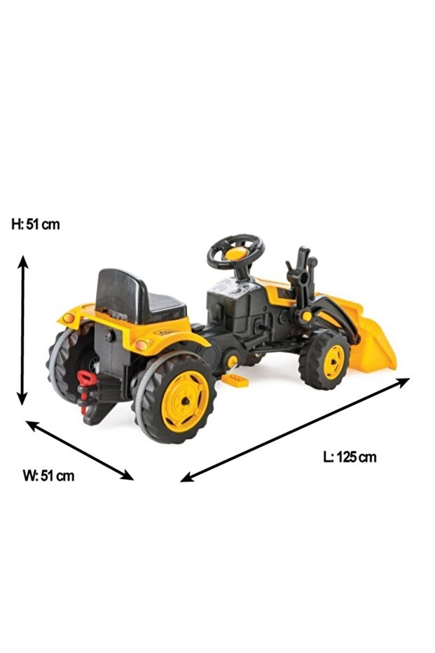 Active Kepçeli Traktör Pedallı Kepçe - 2