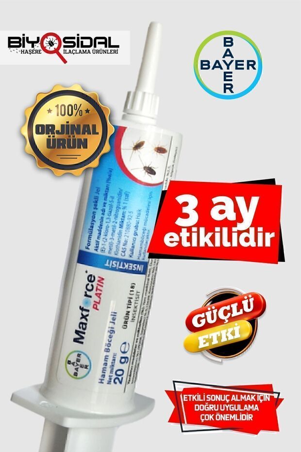 Maxforce Platin Hamamböceği Jeli 20gr ( 2027 ) - 2