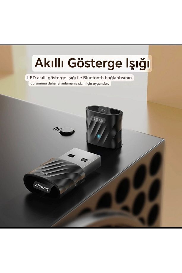 Toocki Bluetooth Adaptör 5.3 Süper Hızlı Yüksek Performan Düşük Gecikme Son Nesil Teknoloji - 7