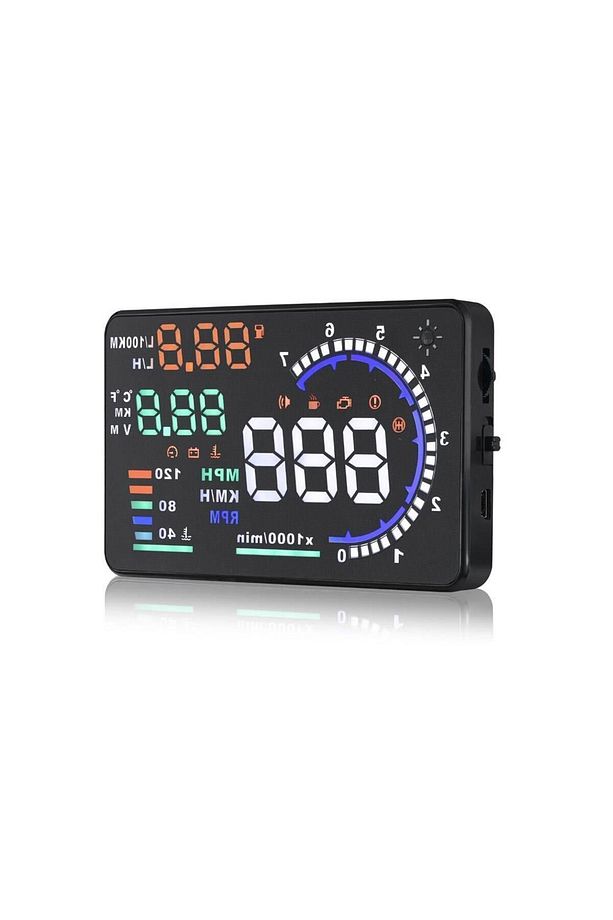 A8 Hud Hayalet Gösterge Obd Yansıtma Ekranı Head Up Display - 4