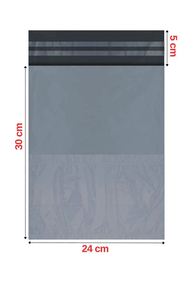 Cepli Kargo Poşeti 1000 Adet 24x30 X 5 Cm - 3