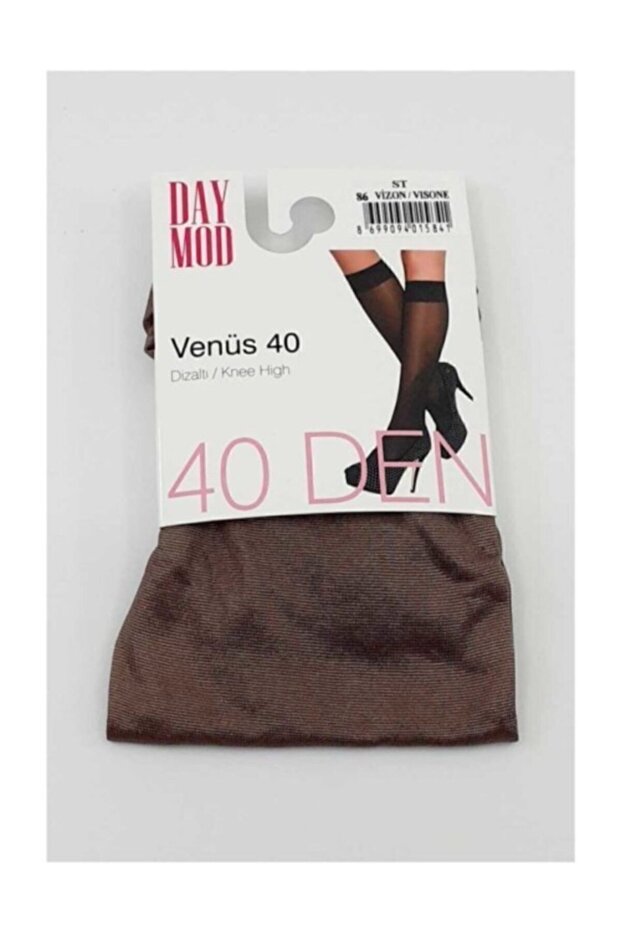 Women's Mink Shiny Knee Length Trousers Socks 3-Piece