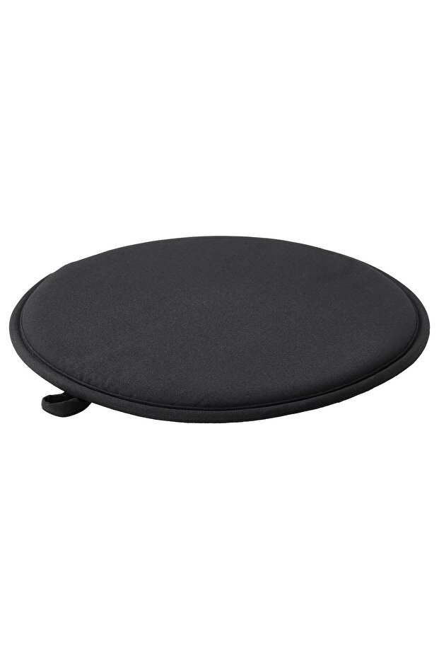 Angsfraken Sandalye Minderi, Siyah, 36 cm 4 adet - 1