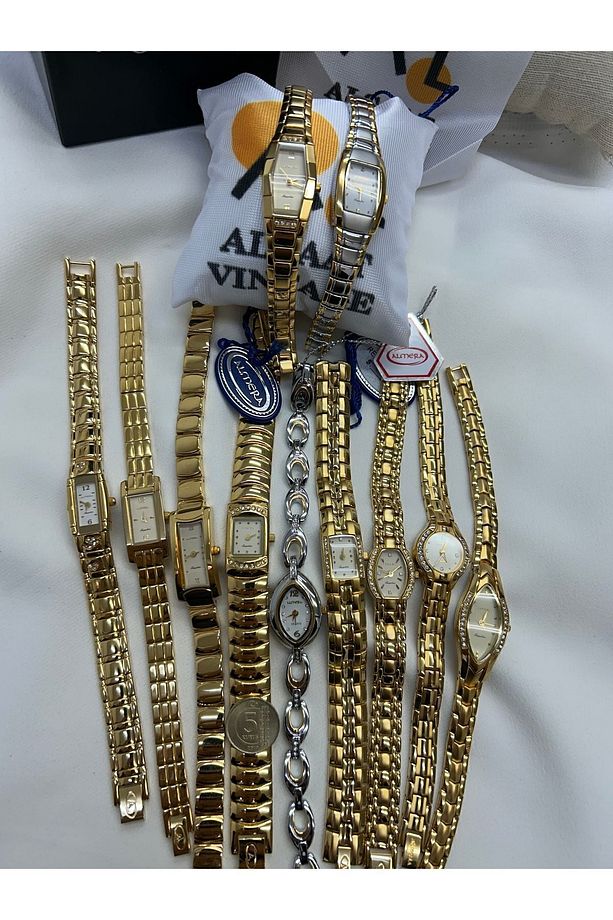 Vintage Gold Kadın Saatleri(3-4-5-10-11 MEVCUT) - 6