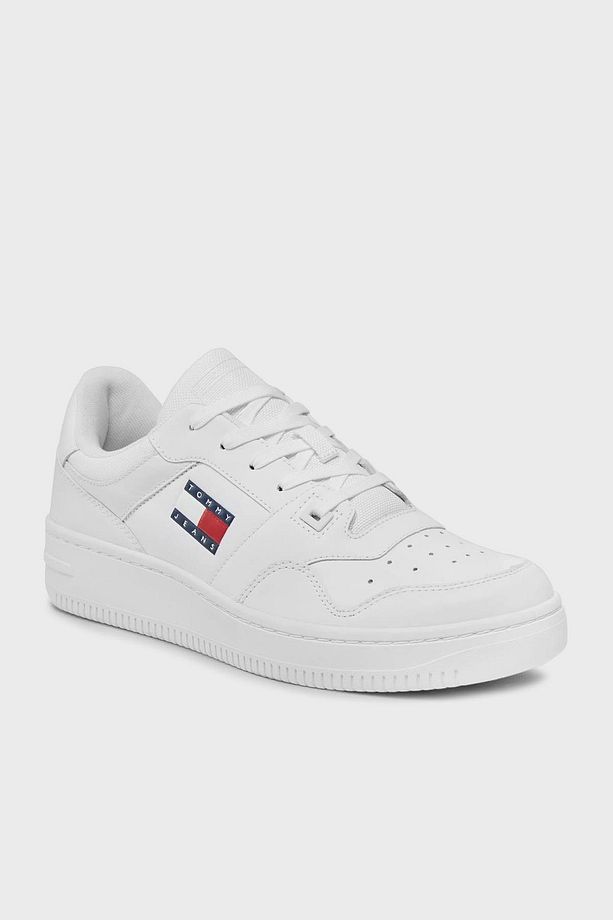 Retro Deri Sneaker Ayakkabı Erkek AYAKKABI EM0EM01395 YBR - 6