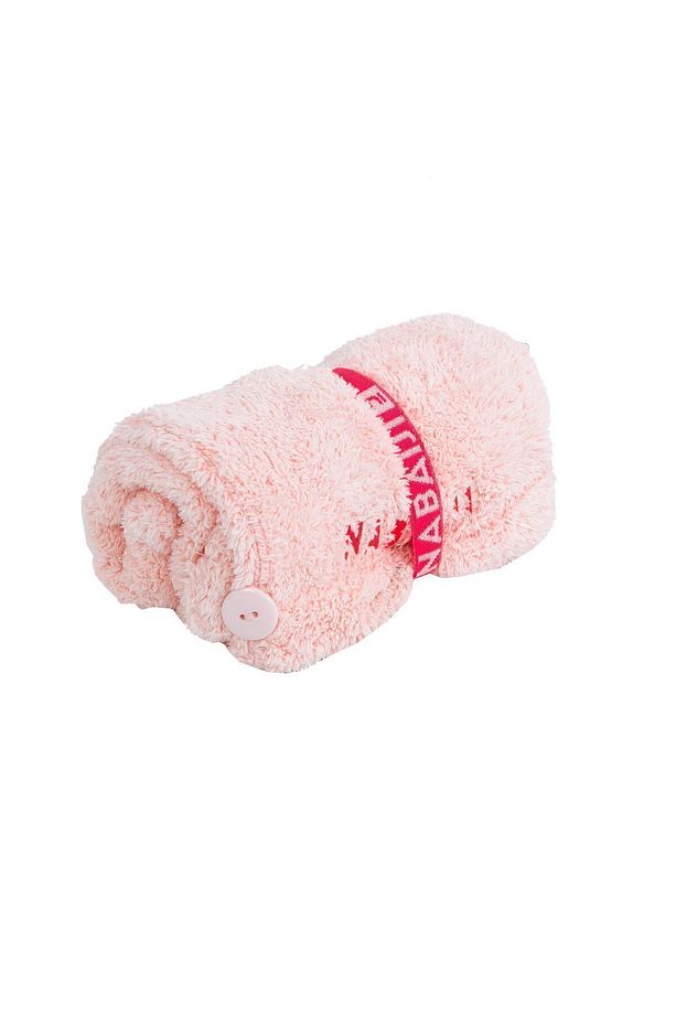 Nabaiji Mikrofiber Saç Havlusu - Açık Pembe - 2