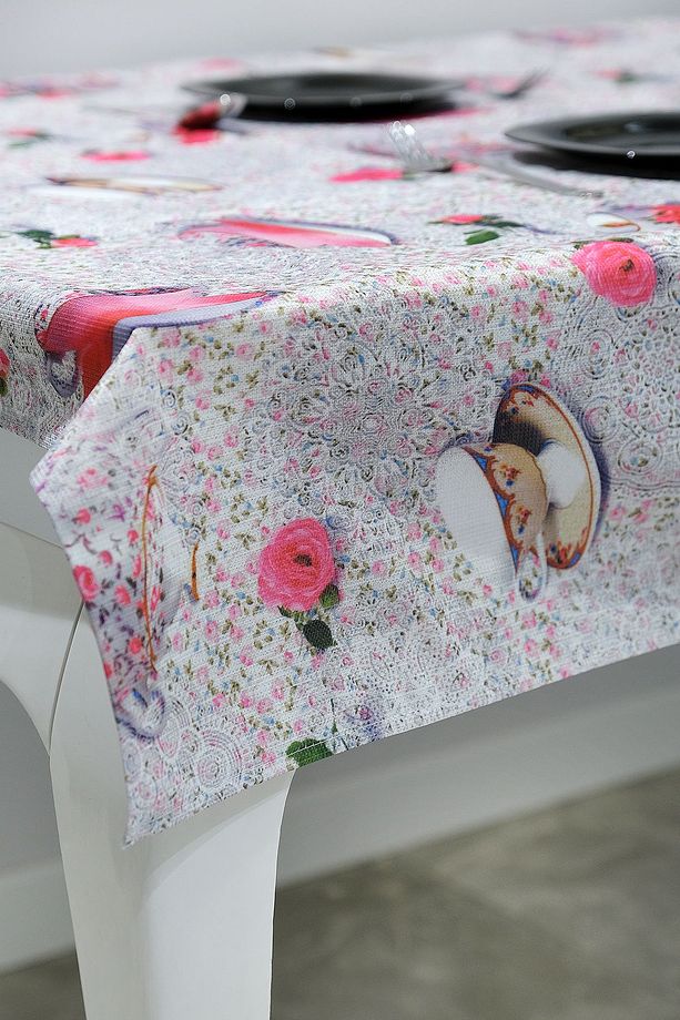 Sufre Sıvı Geçirmez Masa Örtüsü Sofra Bezi Sofra Örtüsü Piknik Örtüsü - 2
