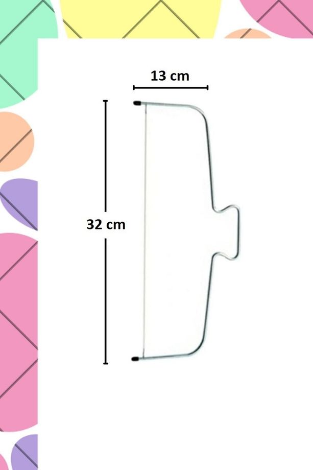 5'li Pasta Kek Yapım Seti Kare Ve Yuvarlak Kalıbı Kek Testeresi Pasta Sıvama Şeffaf Yan Dekor 5cm - 5