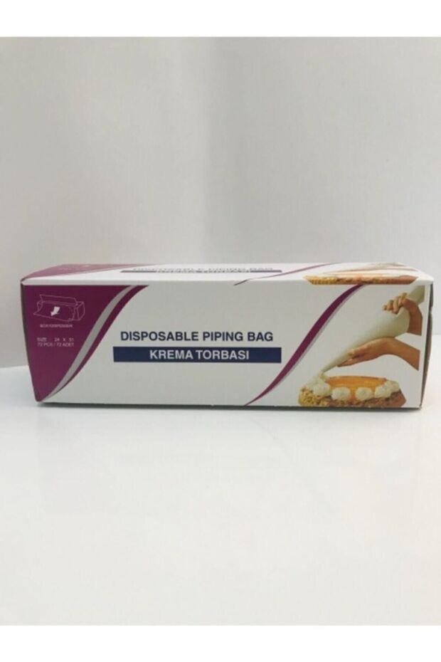 Tek Kullanımlık Krema Sıkma Torbası 72li (orta Boy) - 2