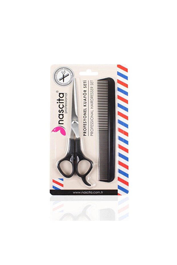 Professional Hairdresser Set Hair Scissors Comb Set