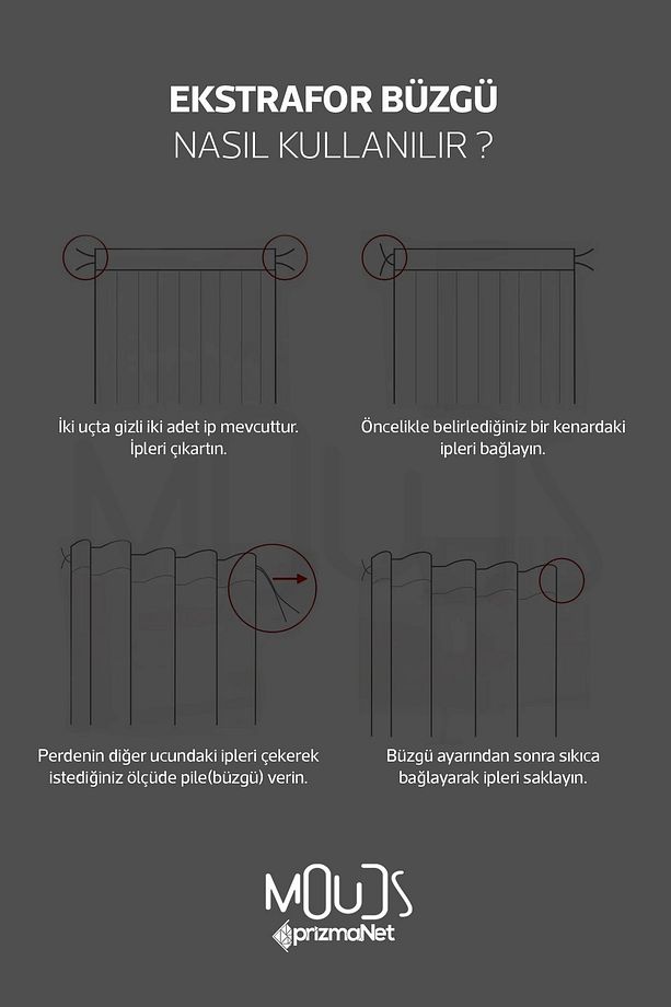 Dolly Koyun Desenli Fon Perde Genç Odası Oturma Odası Süet Dijital Baskılı Ekstrafor Büzgü TEK KANAT - 4