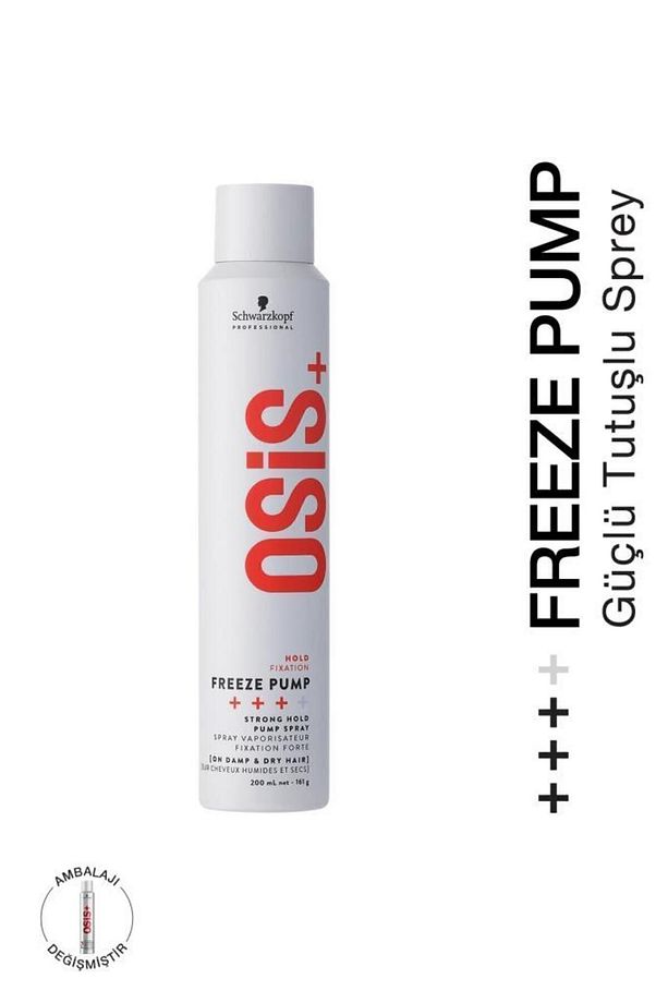 Freeze Pump Sprey 200ml | Uzun Süreli Güçlü Tutuş, Dalga ve Bukle Belirginleştirici - 1