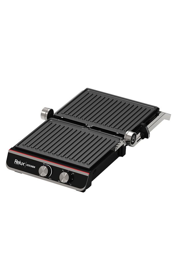 Rtm5200 2000w Döküm Izgara Ve Tost Makinesi – 6 Dilim, 180° Açılabilir, Çıkarılabilir Plakalar - 3