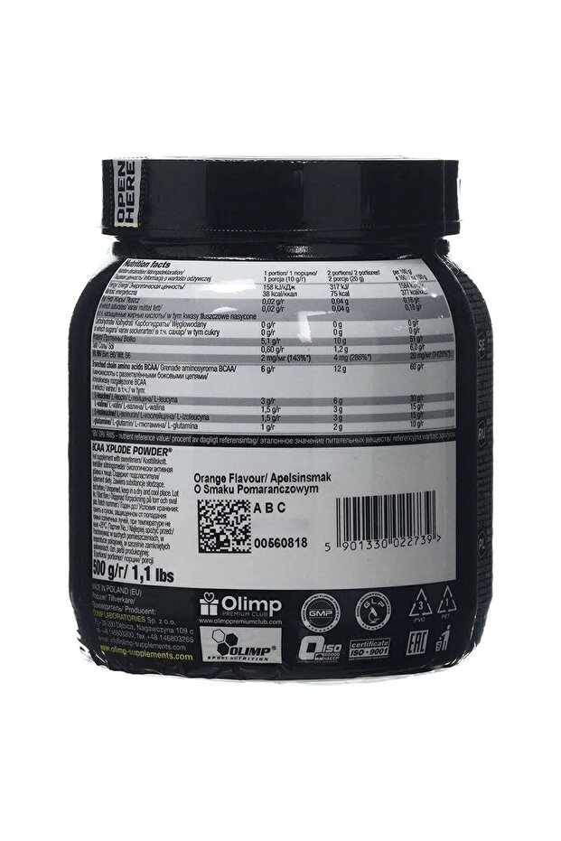 Bcaa Xplode 500 gr Kola Aromalı Bcaa Powder - 2