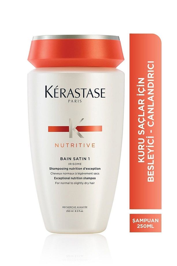 Nutritive Bain Satin No:1 Kurumaya Meyilli Saçlar I?çin Besleyici Şampuan 250ml - 1