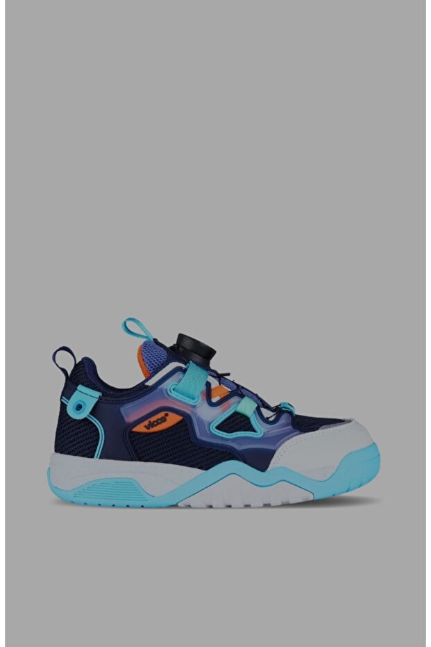 Boy's Navy Blue Fillet Phylon Sports Shoes - Vicco Modo