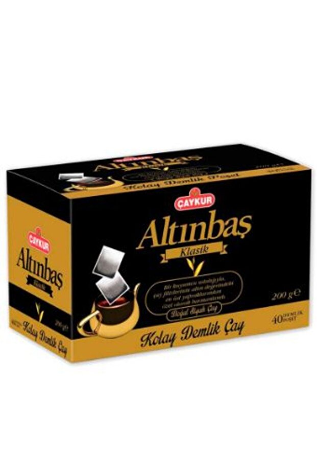 200 GR 4-Piece Plain Tea Bag - Altunbaş Teapot