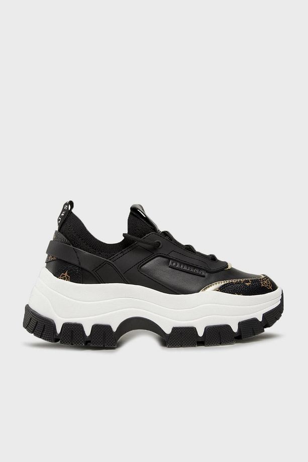 Braydın Kalın Taban Sneaker Ayakkabı Ayakkabı Fl8byd Smf12 Blkbr - 1