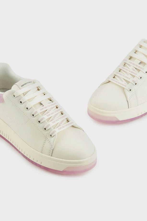 Logolu Deri Sneaker Ayakkabı  AYAKKABI X3X024 XR128 C659 - 5