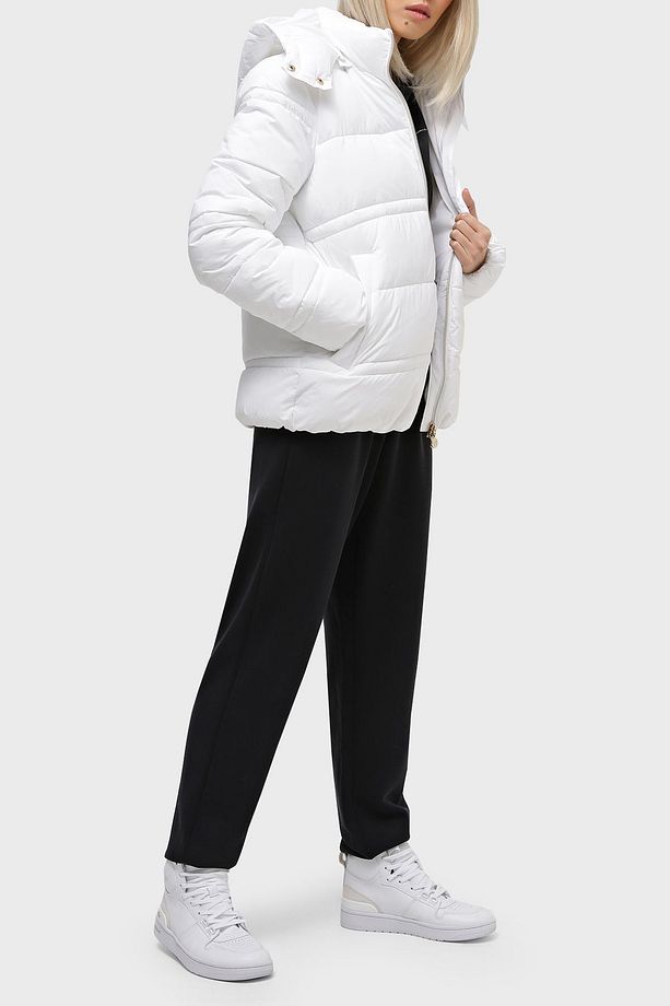 Logolu Çıkarılabilir Kapüşonlu Regular Fit Mont Mont 6rtb09 Tndaz 1100 - 3