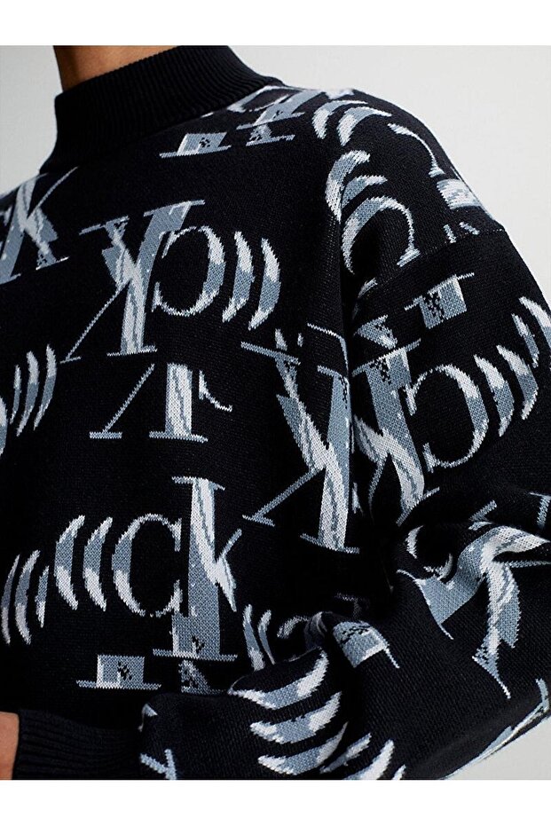 REAL CK AOP SWEATER - 4