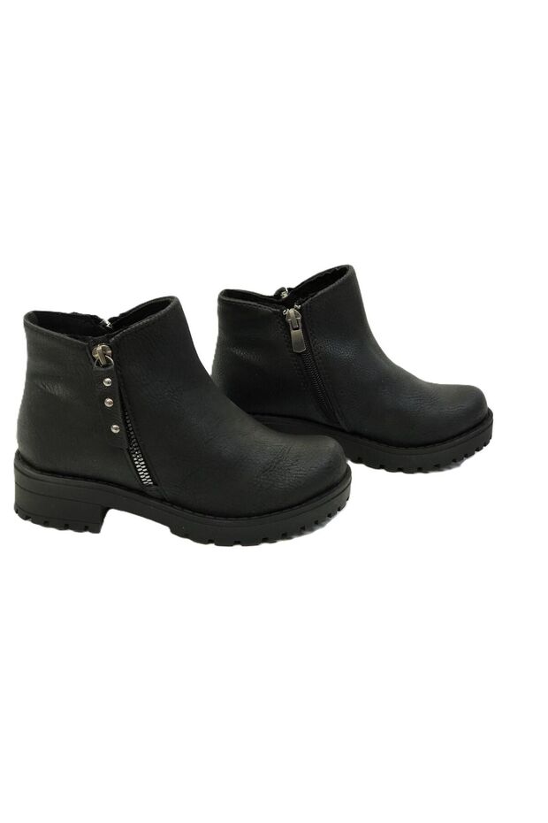 Kafkaslar Short Length Non-Slip Sole Girls' Boots