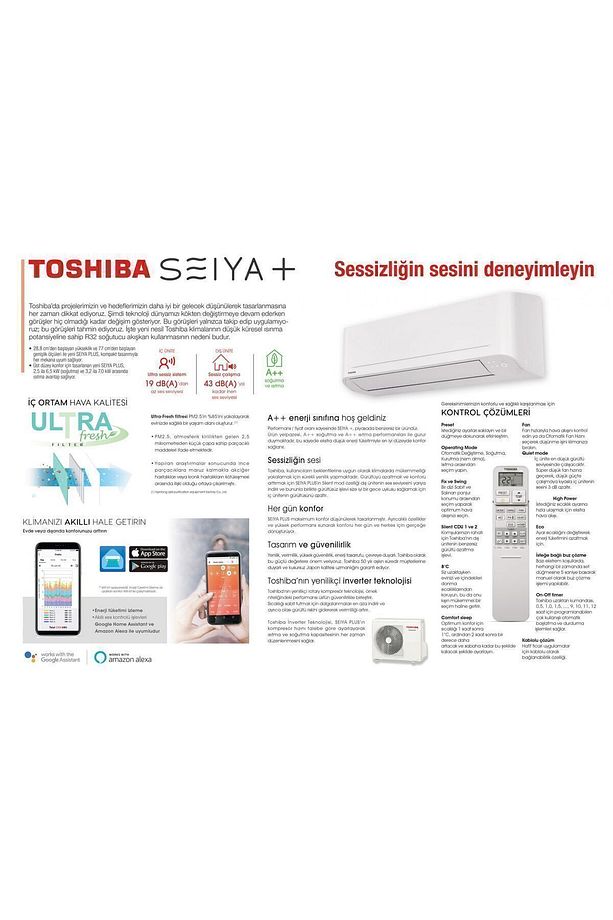 Yeni Seiya 18.000 Btu/h Dc Inverter Duvar Tipi A Klima - 3