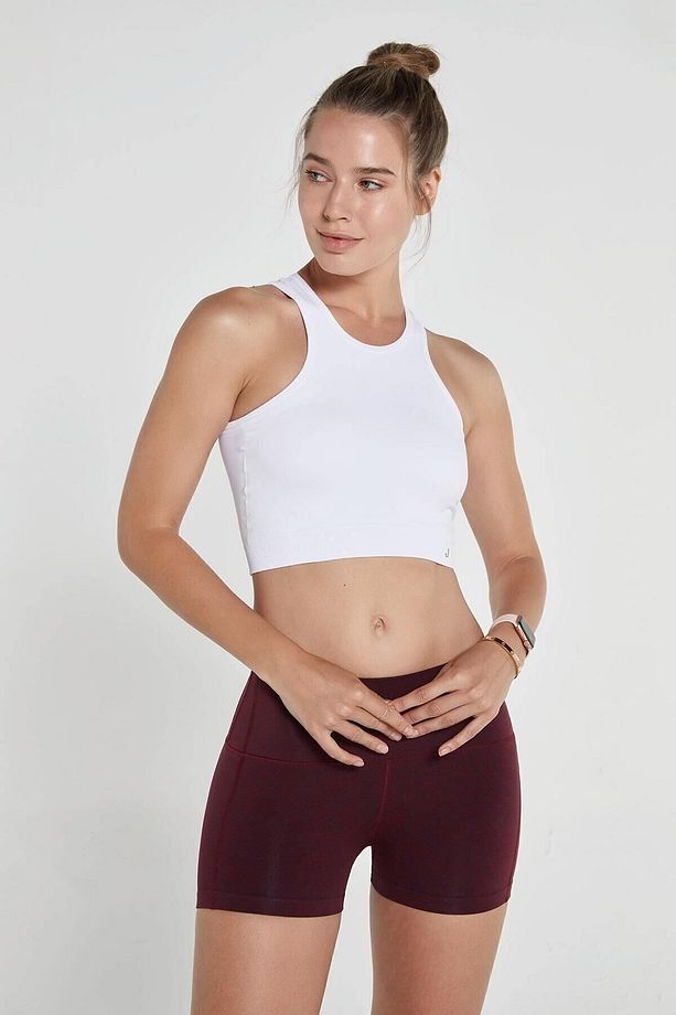 Aruba Toparlayıcı Mini Şort Bordo - 5