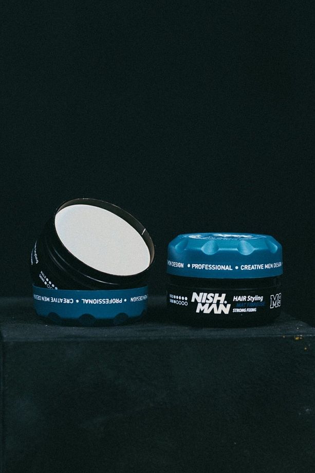 M9 Güçlü Sabitleme Mat Wax -kısa Ve Dalgalı Saçlar Için Esnek Fiber Saç Şekillendirici 100 ml - 4