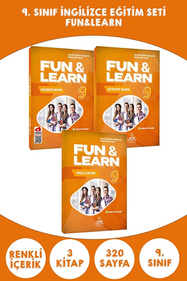 FUN & LEARN 9 SET(Course Book, Activity Book, Skills Book) - 1