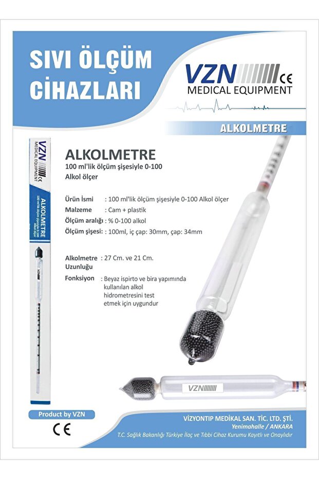 ALKOLMETRE 27CM - 1