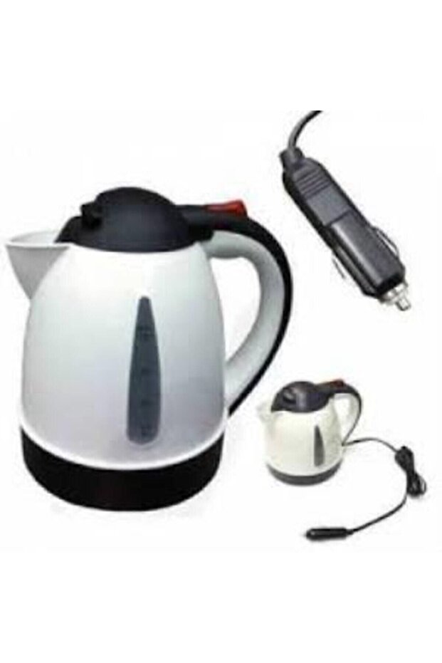 Asben Kettle Water Heater In-Car 1 Liter 24 Volt with Cigarette Lighter Port Manessa-Tr