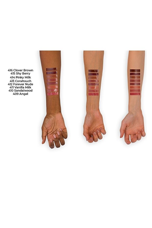 Mattemoist Lipgloss Semi Matte Satin Finished Liquid Lipstick 411 Vanilla Milk - Nude - 4