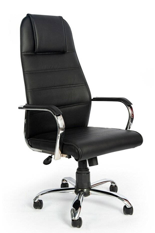 Yönetici Müdür Makam Deri Çalışma Koltuğu - 1