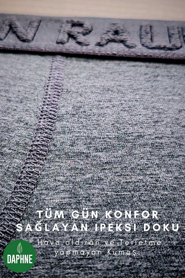 Erkek Boxer papyon Külot Comfort Flex Yumuşak ve Nefes Alabilir Pamuklu Coton İç Çamaşırı Baksır - 2