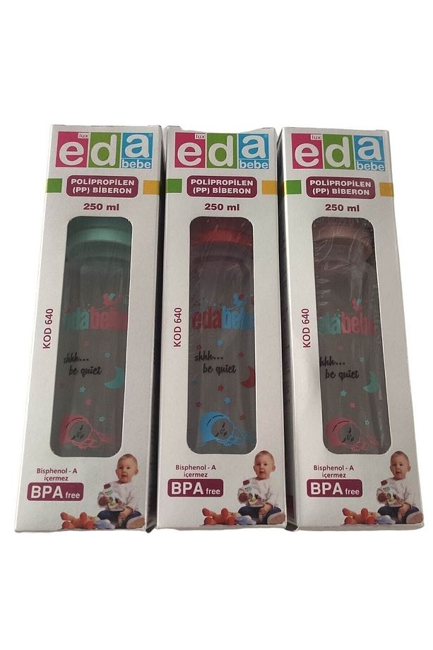 Bebek Biberon 250ml 3adet - 1