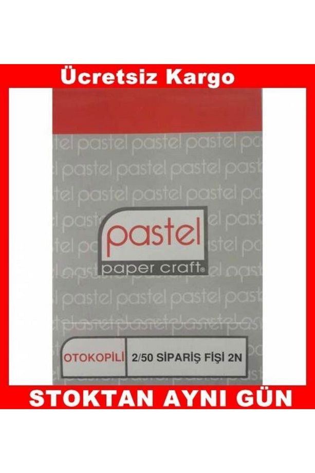 A5 Otokopili Sipariş Fişi 2 Nüsha 12 Adet - 1