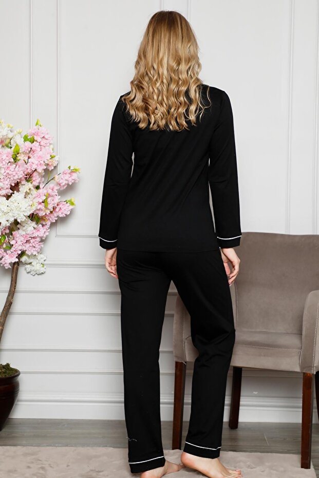 Set pijama cu maneca lunga - 3