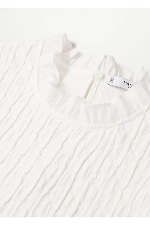 Kadın Ekrü Dokuma Modal Elbise - 5