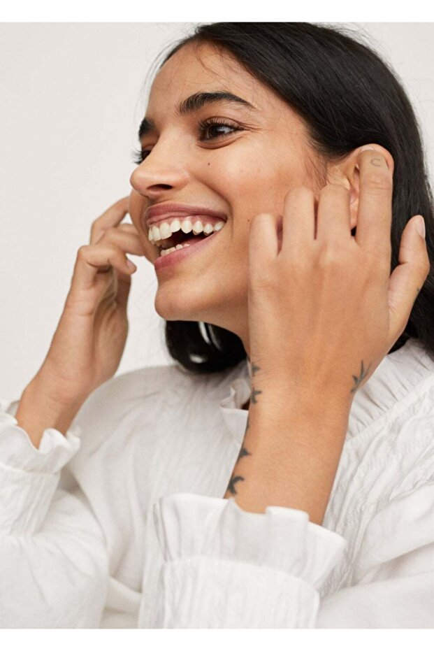 Kadın Ekrü Dokuma Modal Elbise - 7