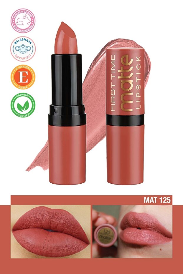 Fırst Tıme Rich Matte Lipstick - 125 - 1