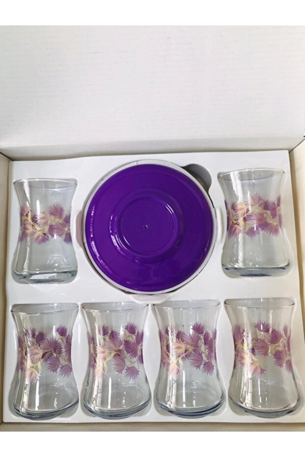 12 Piece Tea Set Violas3 - 4
