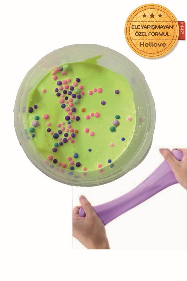 Köpüklü Slime Oyun Hamuru Ele Yapışmayan Pofuduk Slaym 1 Adet - 1