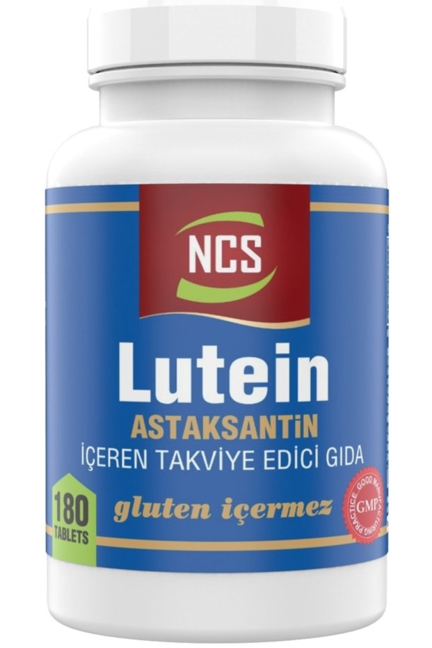 Ncs Lutein 15 Mg Astacanthin 12 Mg 180 Tablet Zinc Vitamin A