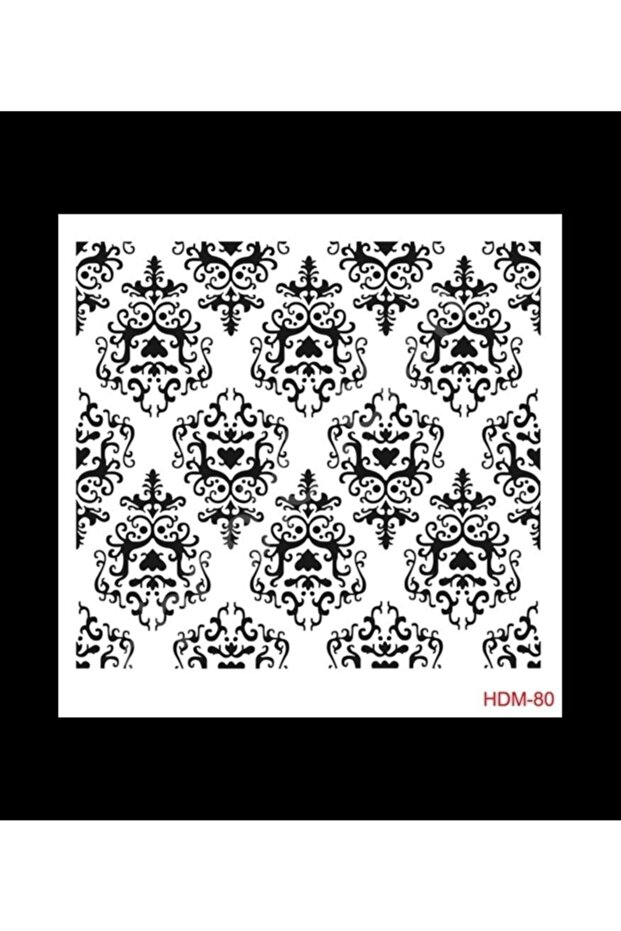 استنسل ديكور المنزل Hdm80 مقاس 25x25