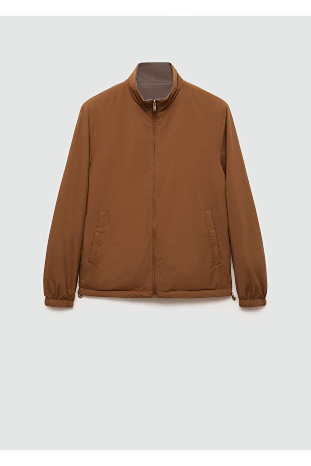 Çift Taraflı Su Itici Kapitone Ceket - 8