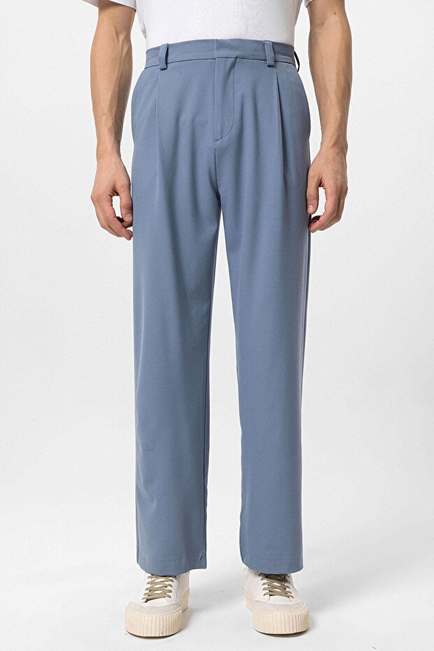 High Waist Baggy Men's Trousers